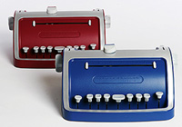 次世代Perkins Brailler盲文打字機