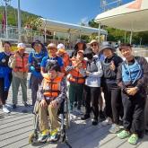 賽馬會視障人士運動體驗計劃啟航 -「帆。視」都有第一次