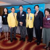 Mr Caspar Tsui, JP, Under Secretary for Labour and Welfare (middle) attended as officiating guest