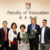 Memorandum of Understanding to establish a Partnership for Excellence in Communication & Swallowing Research with HKU (only Chinese text is available)
