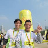 學員參與「奔向共融－香港特殊馬拉松」長跑比賽