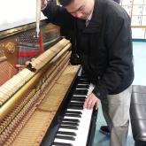 Training on piano tuning