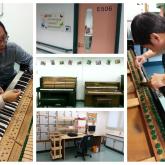 鋼琴調音及維修培訓班、二手鋼琴陳列室相片