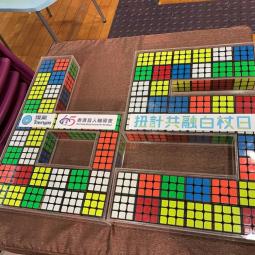 Rubik's Cube Inclusive Programme on White Cane Day