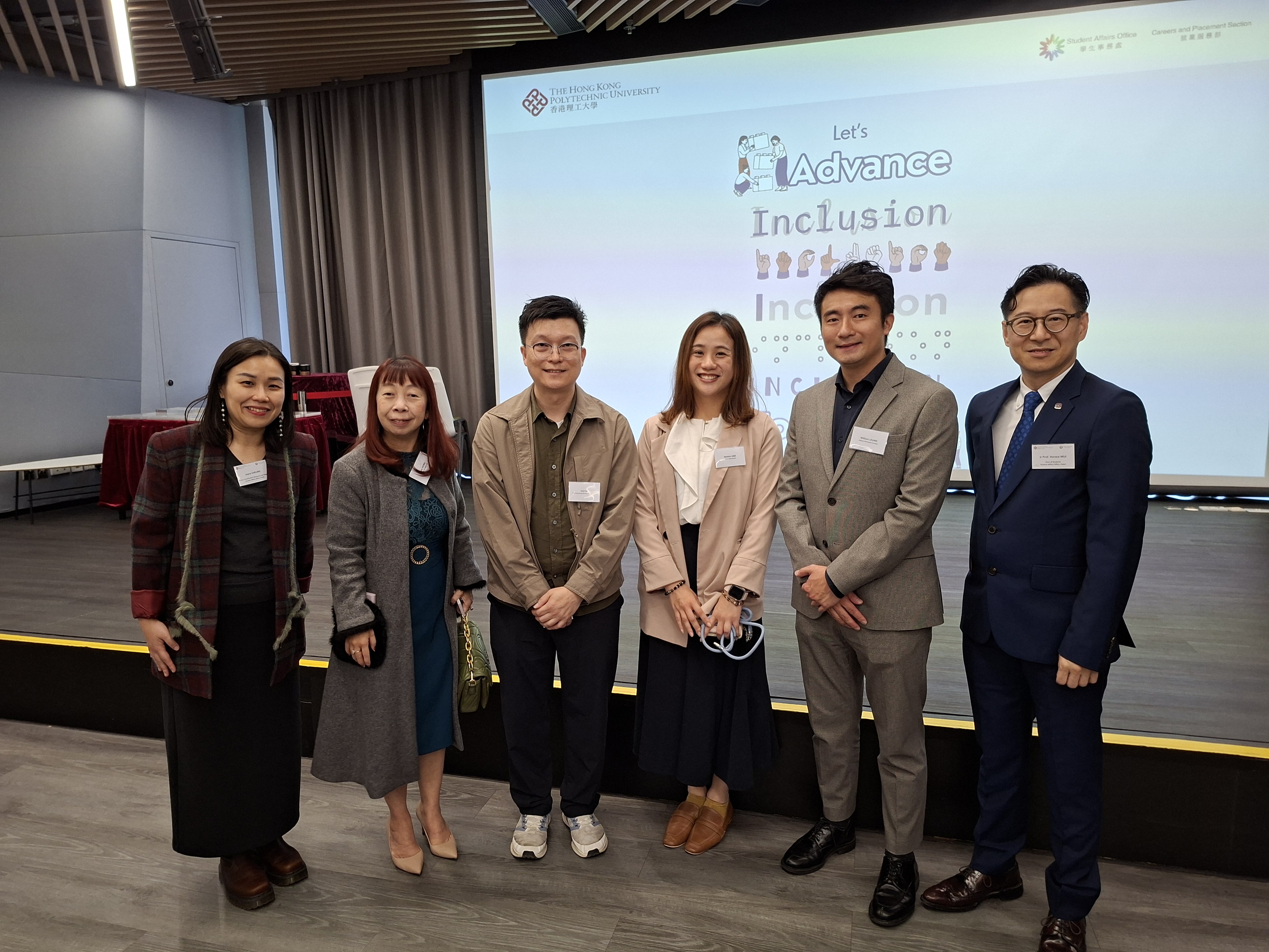 Social Worker Mr. Hui Kai Chung from Career Support and Development Centre shared frontline service experience