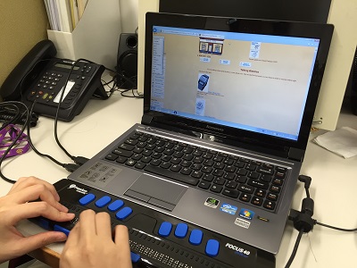 Online Shopping by visually impaired persons (Only Chinese text is available)