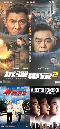 DVD with audio description sound track