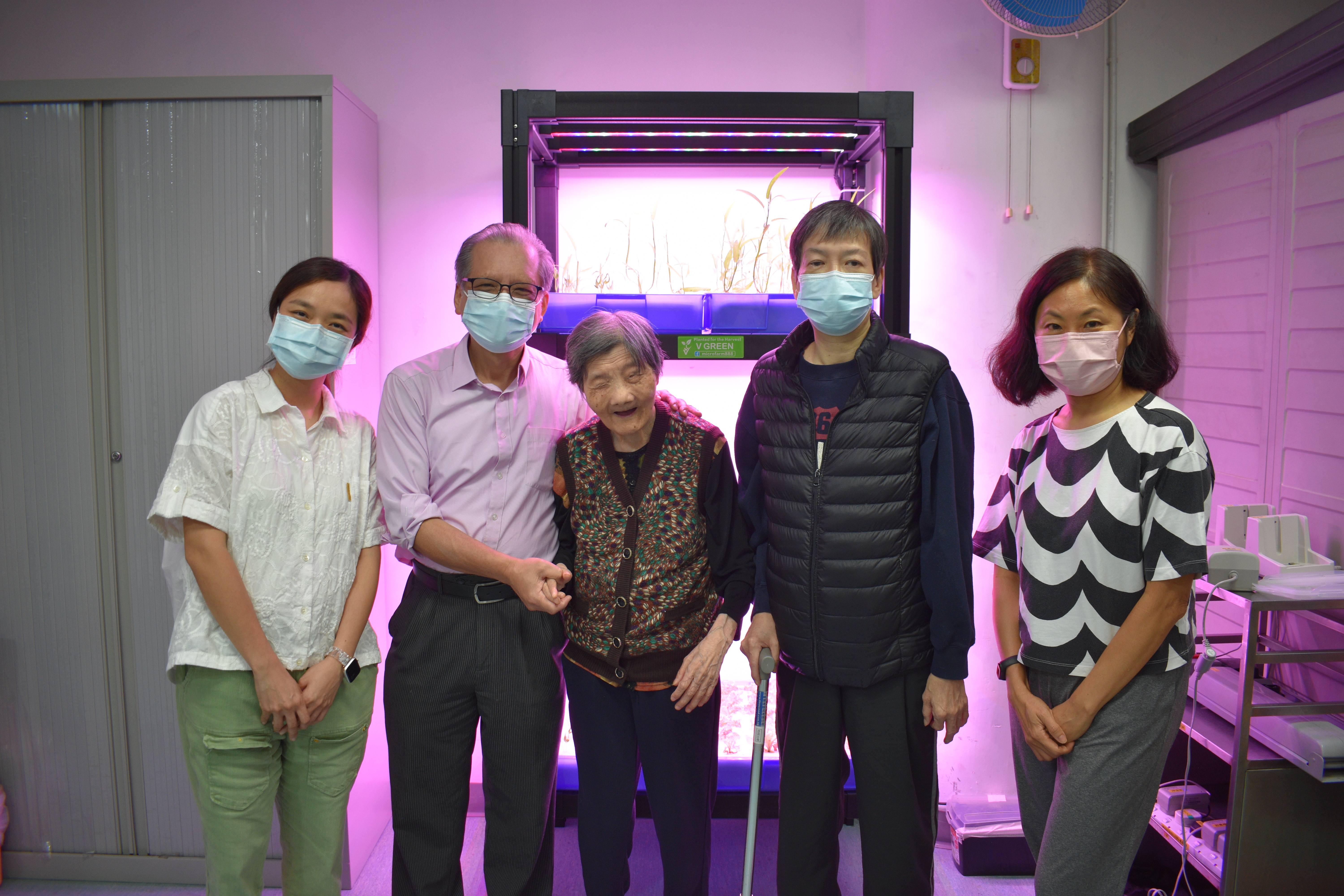 Group photo with family