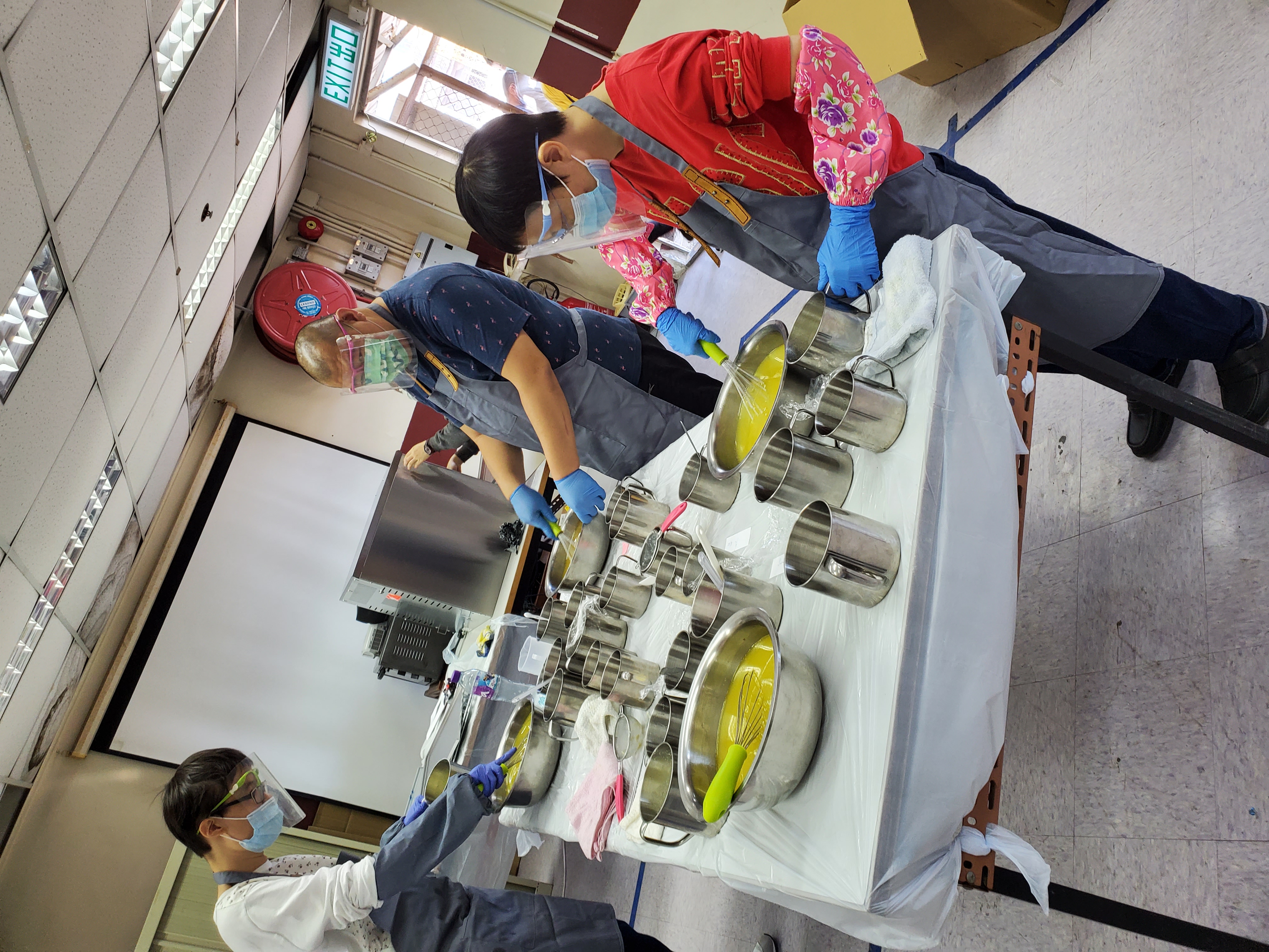 service users learned how to make the new collections of “Hand-made Soaps”