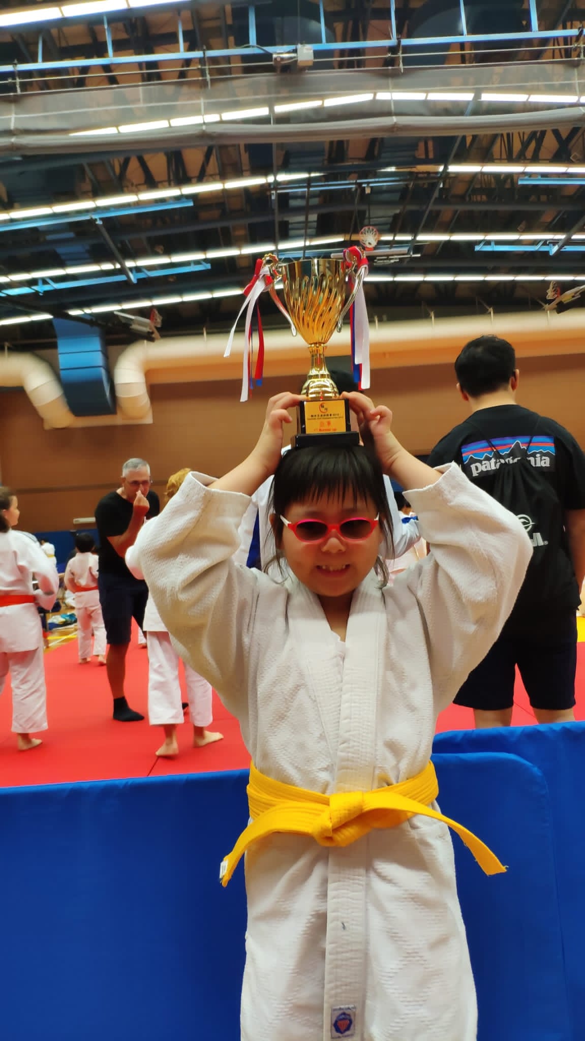 Anna won an award for Judo