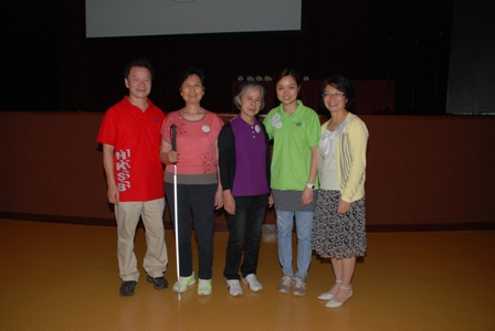 Ms. Maureen Tam, Chief Executive of HKSB (right), attended to show her support.