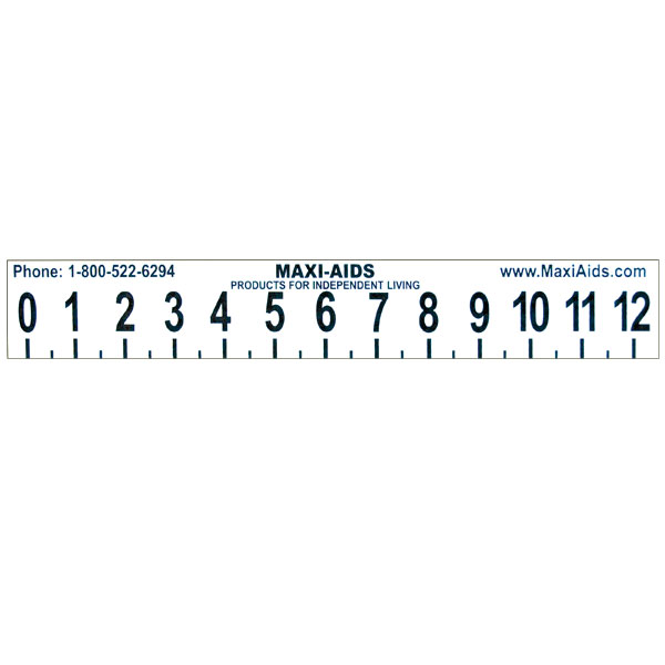 Large print ruler