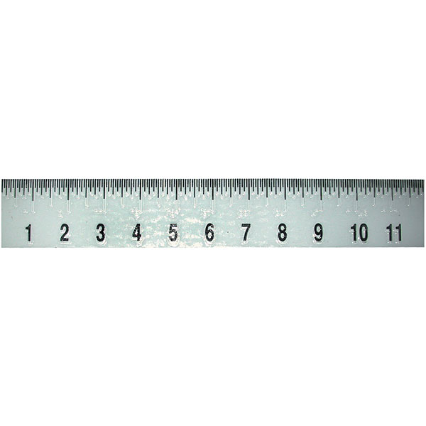 Braille ruler