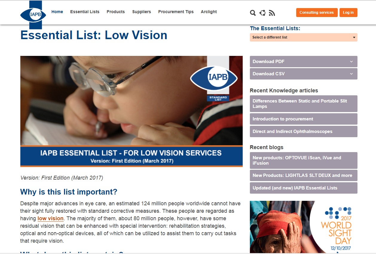 IAPB website