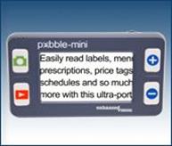 Pebble Mini portable video    magnifier