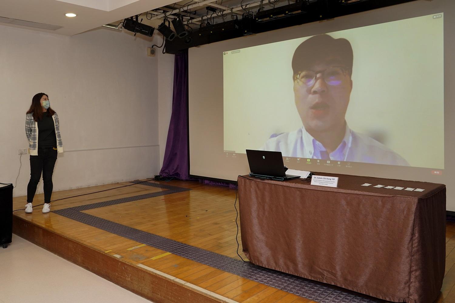 Dr Sunny Chan, Senior Lecturer, School of Health and Social Wellbeing, University of the West of England, United Kingdom, gave his talk online.