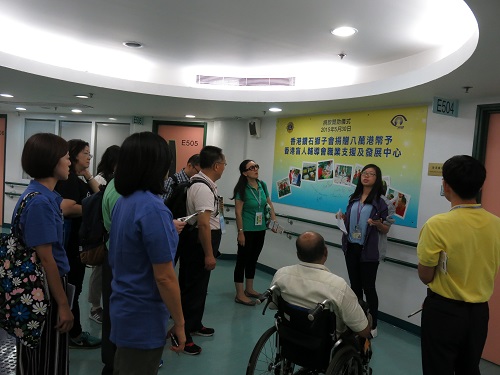 Overseas participants visited HKSB Headquarters